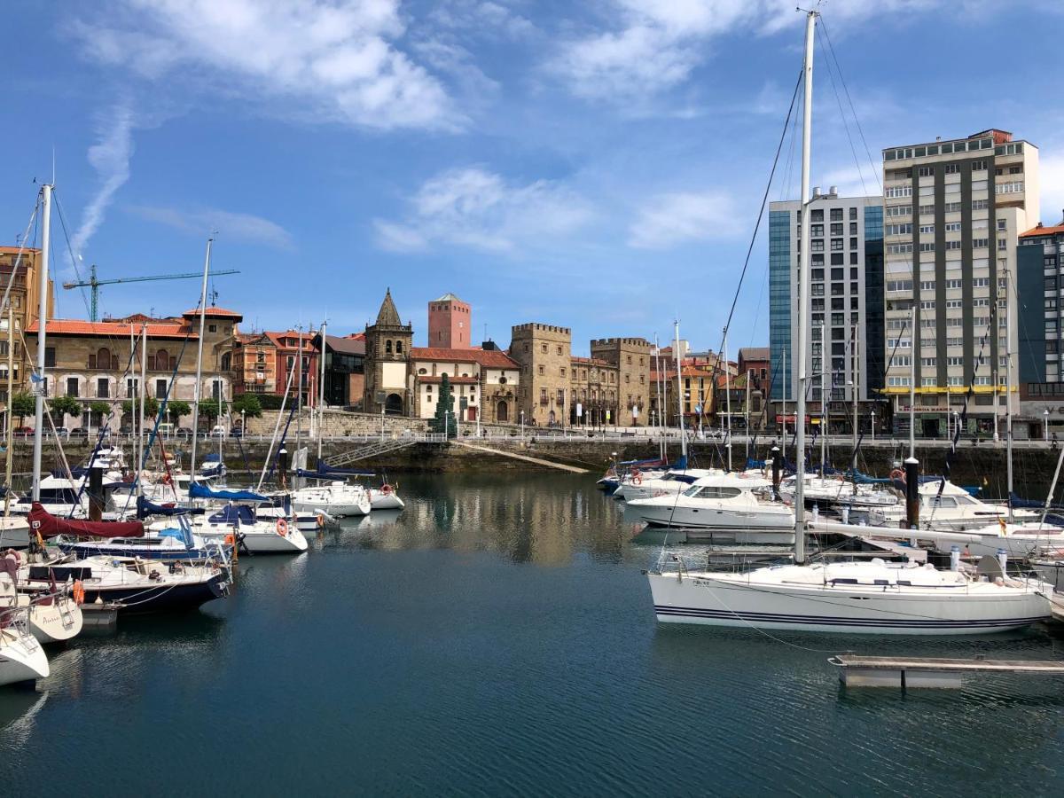 Alojamientos Muelle De Gijón Exteriér fotografie