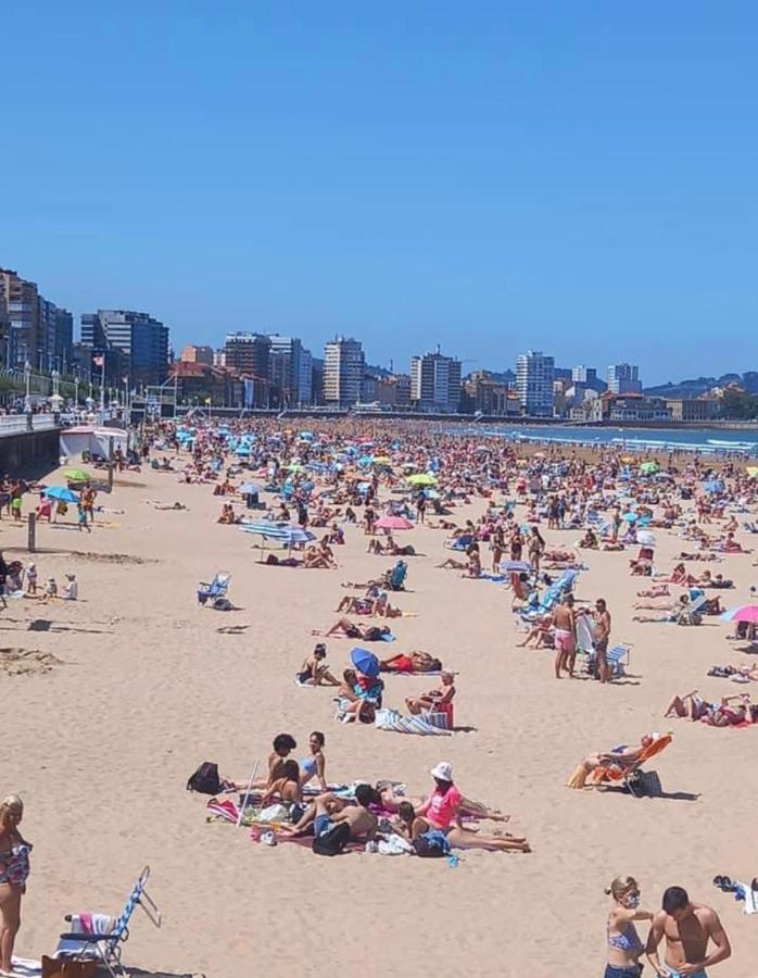 Alojamientos Muelle De Gijón Exteriér fotografie